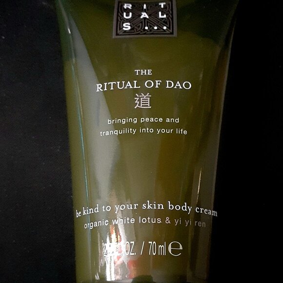 NEW!! Rituals of Dao, Skin Body Cream 2.3 Fl Oz /70 ml size Organic Cream!! - Picture 2 of 4